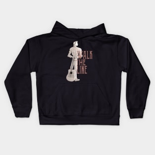 walk the line Kids Hoodie